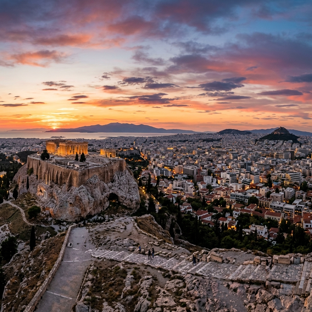 Athens skyline