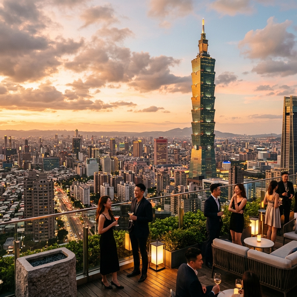 Taipei skyline
