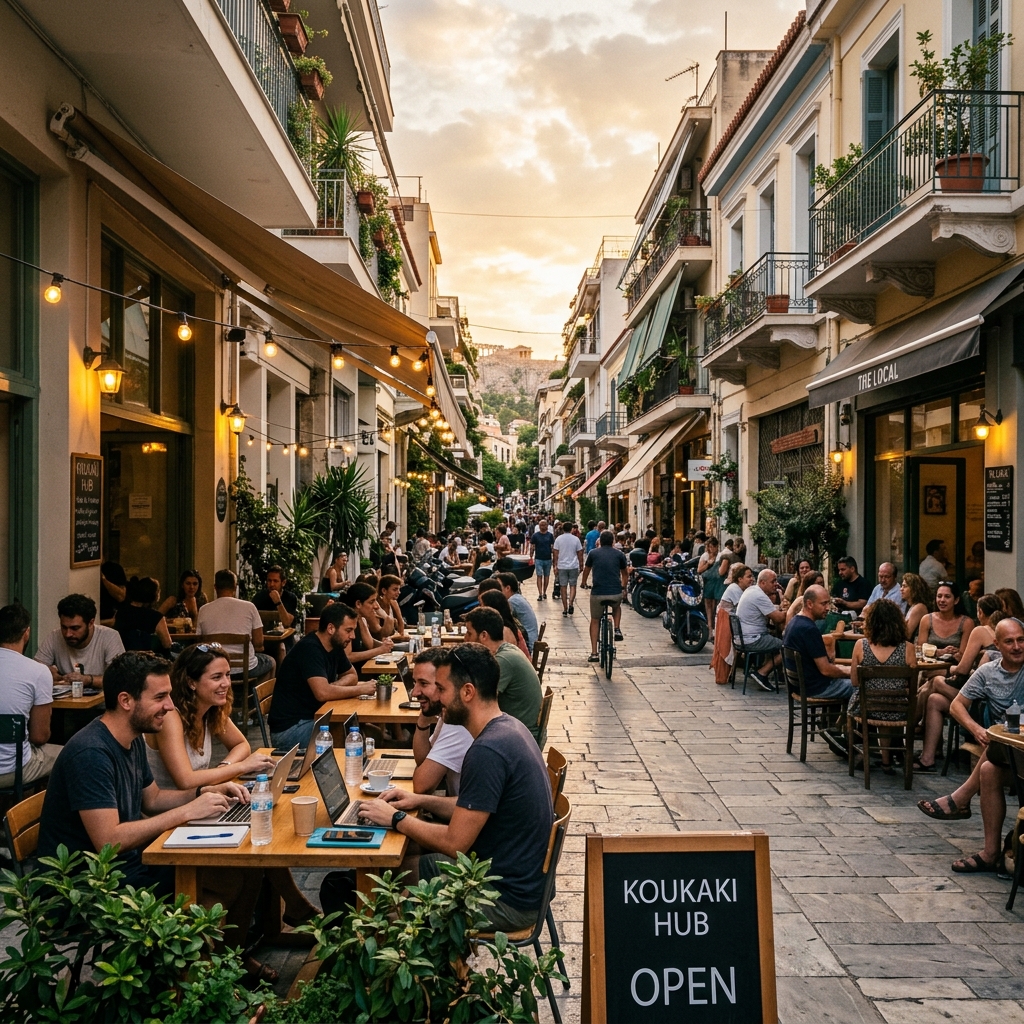 Koukaki in Athens