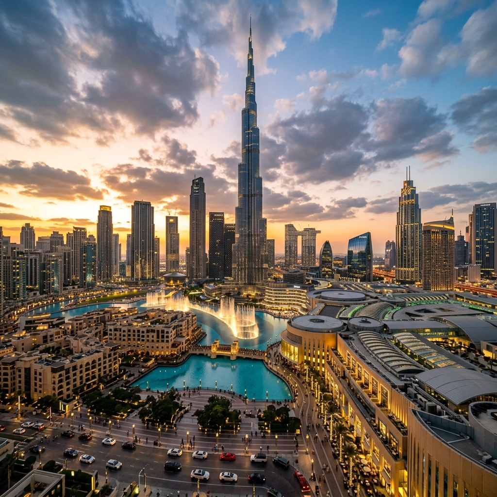 Downtown Dubai in Dubai