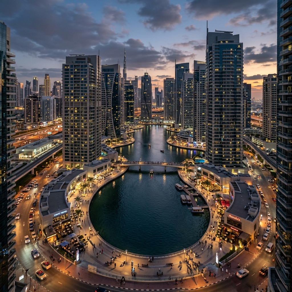 Jumeirah Lakes Towers (JLT) in Dubai