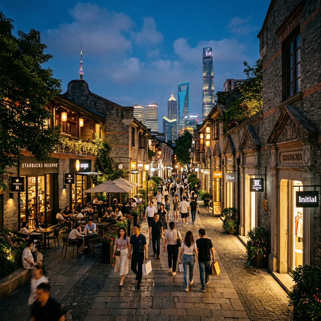 Xintiandi in Shanghai